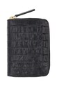 Lilou portofel de piele PORT/BLACRO/PO negru AW23