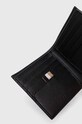 Шкіряний гаманець BOSS 50485600 чорний AW23