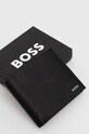 BOSS portfel skórzany czarny 50499270