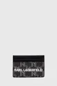 чорний Чохол на банківські карти Karl Lagerfeld Чоловічий