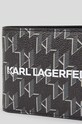 Karl Lagerfeld portfel 235M3207 czarny AA00