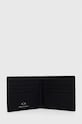 Accesorii Armani Exchange portofel de piele 958097.3F892 negru