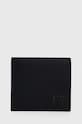 Armani Exchange portfel skórzany skóra licowa czarny 958098.3F892