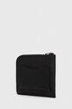 Akcesoria Coach portfel i etui na karty skórzane CJ882 czarny