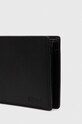 HUGO bőr pénztárca és kártyatartó 50504041 fekete AW23