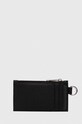 BOSS etui na karty skórzane 50499249 czarny AW23