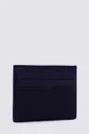 Шкіряний чохол на банківські карти Tommy Hilfiger темно-синій