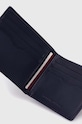 Kožni novčanik Tommy Hilfiger mornarsko plava AM0AM11584