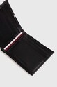 Tommy Hilfiger portofel de piele AM0AM11600 negru AW23