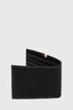 Accesorii Tommy Hilfiger portofel de piele AM0AM11600 negru