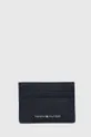 темно-синій Шкіряний чохол на банківські карти Tommy Hilfiger Чоловічий