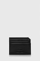 Кожен калъф за карти Polo Ralph Lauren калъф за карти черен 405914159