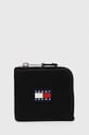 Tommy Jeans portofel imitatie de piele negru AM0AM11717
