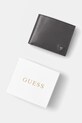 Δερμάτινο πορτοφόλι Guess γκρί SMCSLE.LEA20