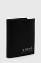 Guess portfel skórzany SMFIDA.LEA22 czarny AW23