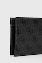 Кожаный кошелек Guess SMVELE.LEA20 серый SS24