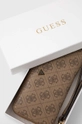 μπεζ Δερμάτινο πορτοφόλι Guess