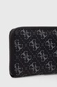 Δερμάτινο πορτοφόλι Guess SMVELE.LEA77 μαύρο AW23