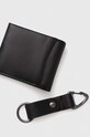 Аксесоари Кожен портфейл + ключодържател Calvin Klein Jeans K50K511201 черен
