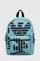 блакитний Дитячий рюкзак Emporio Armani Для хлопчиків