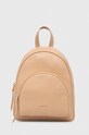Coccinelle plecak skórzany skóra licowa beżowy E1.N15.14.02.01