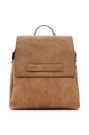 Ruksak Desigual 23WAKP04 ACCESSORIES PU BACKPACK MINI premalo za format A4 smeđa 23WAKP04