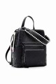 Σακίδιο πλάτης Desigual 23WAKP07 ACCESSORIES PU BACKPACK MINI 23WAKP07 μαύρο AW23