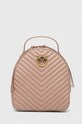 Δερμάτινο σακίδιο Pinko Answear Exclusive λείο δέρμα μπεζ 102530.A0GK