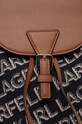 Karl Lagerfeld plecak brązowy 236W3036