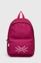 roza Dječji ruksak United Colors of Benetton Za djevojčice