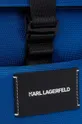 Ruksak Karl Lagerfeld  Základná látka: 80 % Recyklovaný polyamid, 10 % Polyester, 10 % Prírodná koža Podšívka: 100 % Recyklovaný polyester