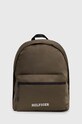 Tommy Hilfiger plecak nadruk zielony AM0AM12112