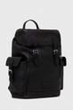 Кожена раница Polo Ralph Lauren 405913849 черен AW24