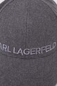 Kapa sa šiltom Karl Lagerfeld 534121.805614 siva AW23