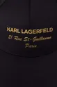 Karl Lagerfeld czapka z daszkiem czarny