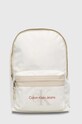 Σακίδιο πλάτης Calvin Klein Jeans υφασμάτινο μπεζ K50K511100