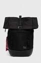 Batoh Alpha Industries hladký černá 126941.03