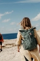 green Fjallraven backpack Abisko Hike Foldsack