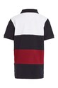 Мальчик Детское хлопковое поло Tommy Hilfiger KB0KB08315.128.176.9BYX тёмно-синий
