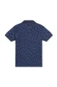 Παιδικό πουκάμισο πόλο HUGO σκούρο μπλε