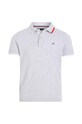 Παιδικά βαμβακερά μπλουζάκια πόλο Tommy Hilfiger KB0KB08534.128.176.9BYX γκρί AW23