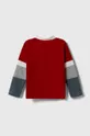 United Colors of Benetton longsleeve in cotone bambino/a rosso