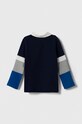 Хлопковый детский лонгслив United Colors of Benetton 3BL0G300H.P.SEASONAL серый AW23