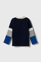 United Colors of Benetton longsleeve bawełniany dziecięcy 3BL0G300H.P.SEASONAL szary AW23