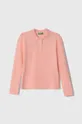 ροζ Παιδικό πουκάμισο πόλο United Colors of Benetton Για αγόρια