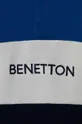 Otroška bombažna majica z dolgimi rokavi United Colors of Benetton 100 % Bombaž