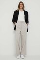 Πόλο Tommy Hilfiger WW0WW38832 μπεζ SS24