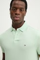 Tommy Hilfiger tricou polo verde MW0MW17770