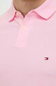 Поло Tommy Hilfiger розовый MW0MW17770