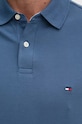 Tommy Hilfiger tricou polo MW0MW17770 bleumarin